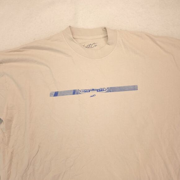 Hunt And Company Supra Casual Crew Neck Graphic T Shirt Mens Size 2XL Gray - Picture 1 of 9